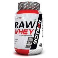 Scitron Raw Whey (100% Whey Protein Concentrate, 24g Protein, 0g Sugar, 33 Servings, Essential & Non-Essential Amino Acids, No Added Flavour & Sweetener) - 1 kg