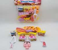 Brunte Indian Sweet Time Kitchen Set Great Kitchen Toys with Food Playset for Girls


