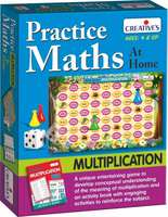 Creative's Practice Maths at Home Multipllcation, Multi Color