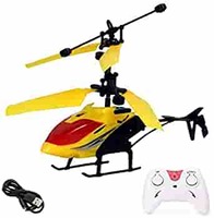 Kids Induction Indoor 2 in 1 Helicopter with only Up and Down Controls on Remote