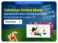 Get Rs. 2,000 Off On Select Televisions On Flipkart With 100 Myntra Insider Points