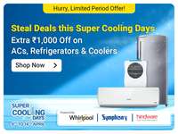 Get 5% off upto Rs.1000 On ACs, Refrigerator & Coolers With 100 Myntra Insider Points