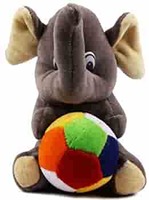 Babique Elephant Stuffed Soft Toy Plush for Kids Baby Boy Girl Birthday (19Cm)