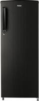 For Hdfc Cc Users Haier 242 L Direct Cool Single Door 3 Star Refrigerator (Black Brushline, HED-24TKS)