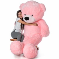 Price Drop - VEERA SOFT TOYS Teddy Bear for Girls, Panda Teddy Bears, tady Bears Toys Big Size Latest 3 feet Pink.