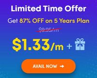 Get 2TB Encrypted Cloudstorage absolutely Free + Get 87% Off on 5 Years Plan