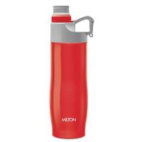 Milton Alpha 500 Stainless Steel Sports Water Bottle, 480ml/89mm, Red

