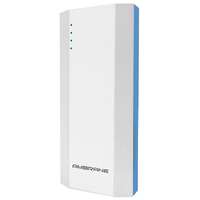 lowest- Ambrane Power Bank P-1111 White & Blue 10000 mAh flat 78% off starting@ rs. 399