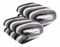 Generic Polyester & Polyester Blend 500 TC Blanket (Single_Black And White)