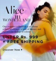 Zivame Alice In Wonderland Sale Products Upto 60% Off All Under 999 + Free Shipping