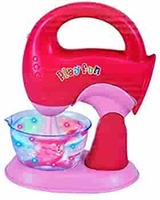 Popsugar Constructive Playthings Appliances Toy Mixer for Toy Kitchens with Realistic Sounds and Lights Toy for Kids, Multicolour
