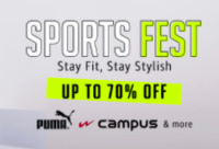 Amazon Sports Fest upto 70% off (Puma, Campus, Adidas & More)