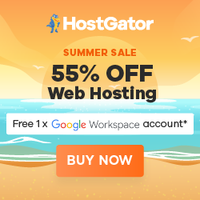 Hostgator Summer Sale- Web Hosting upto 55% Off