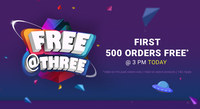 Firstcry FREE at Three 100% Off upto 1500 on First 500 Orders