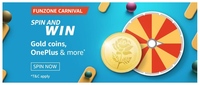 Amazon Funzone Carnival - Spin and Win – Gold Coins, OnePlus & More