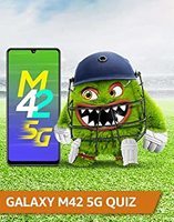Amazon Samsung Galaxy M42 5G Quiz Answer & Win Galaxy M42 5G