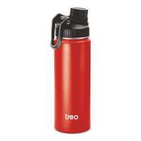 Treo by Milton Go-Active Vacuum Insulated Water Bottle, 600 ml, Red
