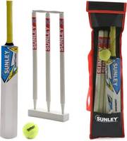 SUNLEY Sarthak Junior Combo Cricket Kit  (Bat Size: 3 (For 8 Years Kids)