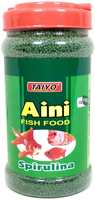 Taiyo Aini Spirulina Fish Food Suitable Food for All Tropical Fishes with Powerful Color Enhancing Formula, Fast Red & Spirulina, 330g + 33g Free (Spirulina)