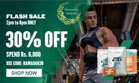My protein Flash Sale [2PM-8PM] -  30% Off + 3 Free Gifts 