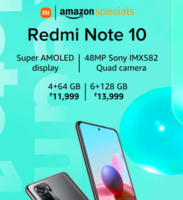 Redmi Note 10 Starting from Rs.11,999 (Open Sale)