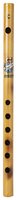 BRIX Indian Bamboo Flute Musical Instruments (D Tune) Woodwind Professional Bansuri 17 Inches