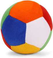 Babique Ball Rattle Sound Soft Toy for Kids Baby Boy Girl Birthday (10 cm)