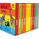 My First Library Pack 2: Boxset of 10 Board Books for Kids Board book – 1 January 2019