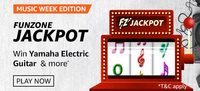 Amazon MUSIC WEEK EDITION JACKPOT | Win Yamaha Electric Guitar & more