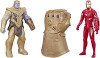 MARVEL Iron Man, Thanos and Infinity Gauntlet Titan Hero Series  (Multicolor)