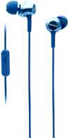 Sony MDR-EX255AP Wired in-Ear Headphones with Tangle Free Cable, 3.5mm Jack, Headset with Mic