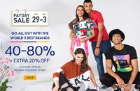 Ajio Payday Sale - Get 40% - 80% Off on Fashion [ 29 Apr - 3 May ]