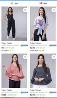 tokyo talkies clothing & accessories upto 90% off starting@ Rs. 249
