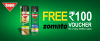 Buy Baygon Mosquito killer and get 100/- Zomato voucher