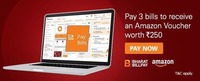 Earn Rs 250 Amazon Pay Gift Card On 3 Bill Payments! using ICICI Bank iMobile Pay or Internet Banking