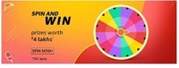 Amazon spin and win prizes worth 4 lakhs