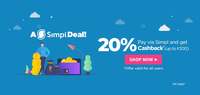Get 20% Cashback upto 200₹ using Simpl on Netmeds
