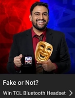 Flipkart Video Presents Fake or Not - Win GVs, supercoins