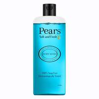 Pears Soft & Fresh Shower Gel, 98% Pure Glycerine, 100% Soap Free And No Parabens 250 ml