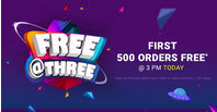 (Live at 3 PM) Firstcry FREE at Three 100% Off upto 1500 on First 500 Orders