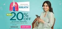 #WorldAsthmaDay - Get Flat 20% OFF* on Asthma Medicines!
