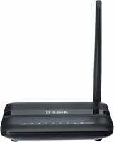 D-Link DSL-2730U Wireless-N 150 ADSL2+ 4-Port Router (Black)