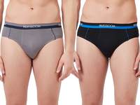 Fruit of the Loom Men's Solid Cotton Brief (Pack of 2) @ 189