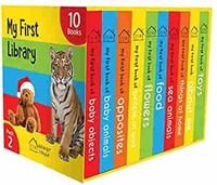 My First Library Pack 2: Boxset of 10 Board Books for Kids Board book – 1 January 2019