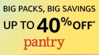 Amazon Pantry or Amazon Fresh 10% Instant Discount with Citibank Cards on purchase of Rs.2000 or more