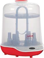 LuvLap Electric Steam Sterilizer for 6 Feeding Bottles with LED Display (White)

