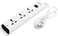 PHILIPS Surge Protector 3 Socket Extension Boards (White)