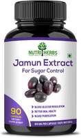 Nutriherbs Jamun Seed Extract Supports Sugar Control, Acts as Blood Purifier and Helps in Detoxification – 800mg 90 Capsules
