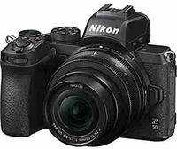Nikon Z50 Mirrorless Camera Body with Z DX 16-50mm f/3.5-6.3 VR Lens @ 30000