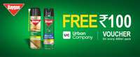  Buy Baygon Mosquito killer and get 100/- Urban Company voucher
